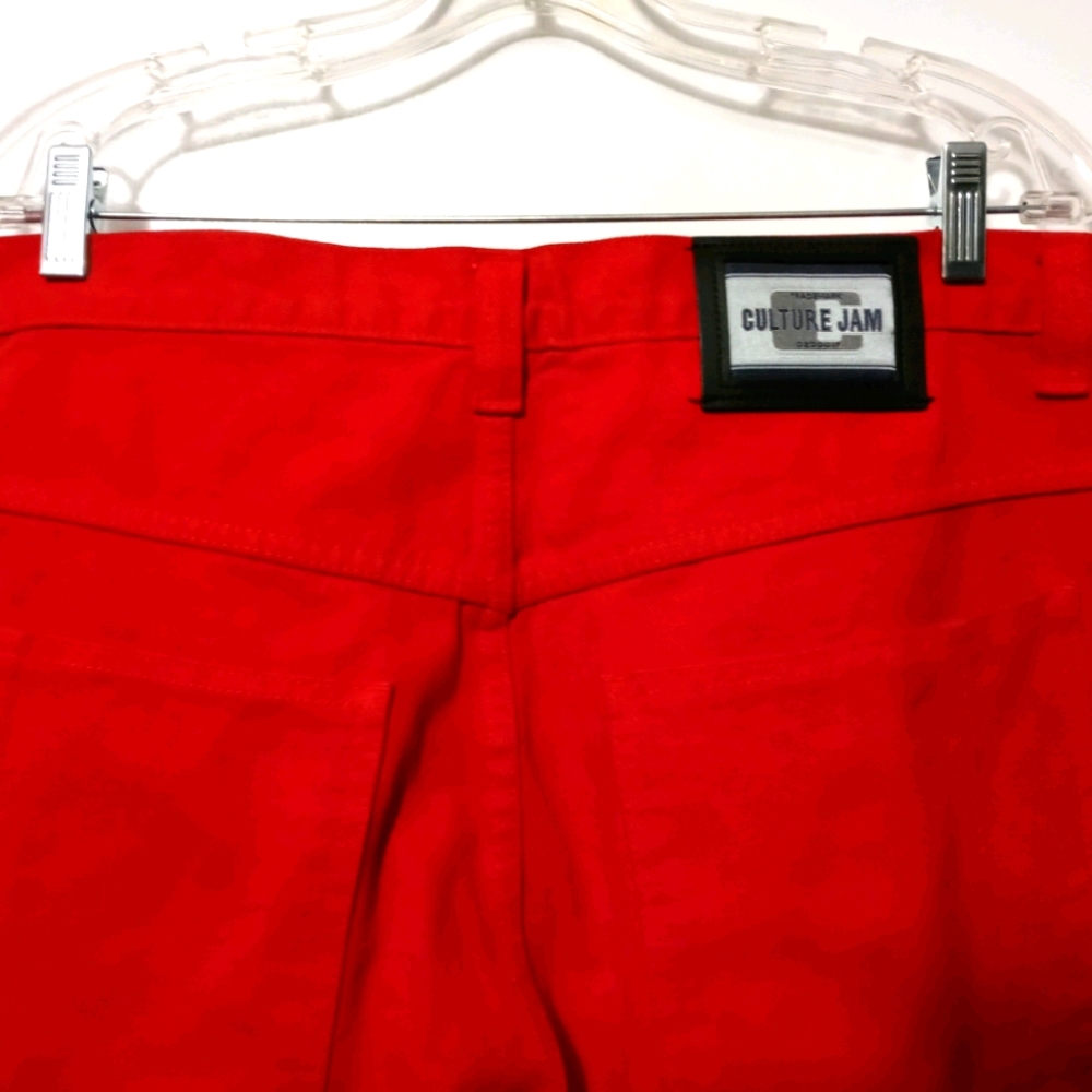 👖CULTURE JAM RED JEANS VINTAGE 36" 👖